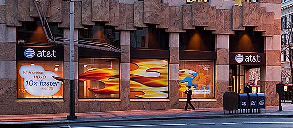 Pacific Color Graphics window signage in the San Francisco Bay Area