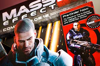 Tradeshow Signage and Printing, Mass Effect 3 Display